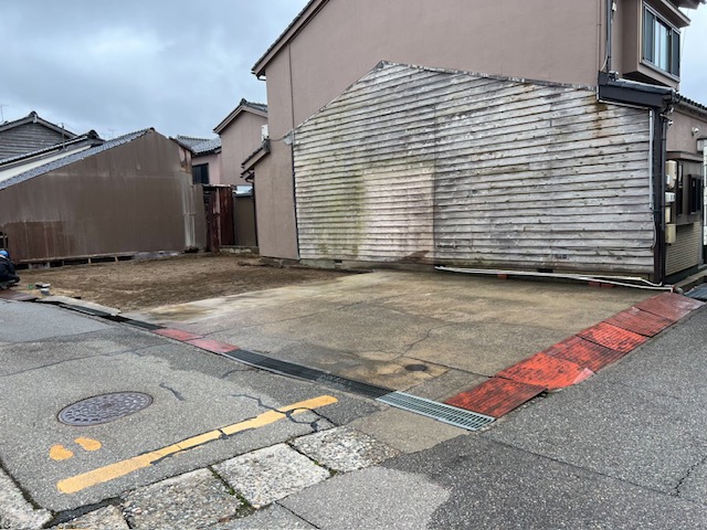 木造解体工事【金沢市・金石】